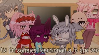 🌸Mis personajes de mi infancia reaccionan a lo que veo actualmente🌸parte 2 [upl. by Saraiya]