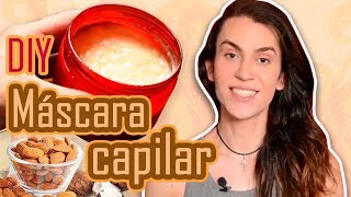 DIY MÁSCARA CAPILAR CASEIRA NATURAL Hidratante e potente Aprenda a fazer a sua [upl. by Luis]