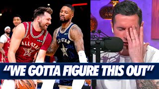 JJ Redick On Fixing This Awful NBA AllStar Game [upl. by Tammie]