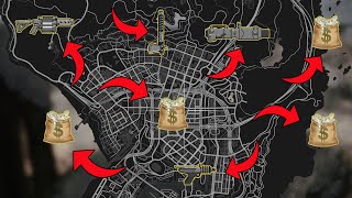 GTA 5  Best Secret Weapon amp Money Locations  Unlimited Money amp Rare Weapons [upl. by Otrebtuc]