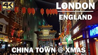 LONDON WALKING TOUR  Around China Town London England 4K [upl. by Cariotta117]