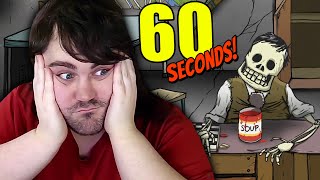 UNLUCKIEST Game of 60 Seconds EVER [upl. by Arodal]