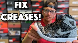 How to Prevent Sneakers From Creasing  Testing Ways to Fix Toebox Creases on Shoes [upl. by Abdel]