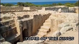 TOMB OF THE KINGS PAPHOS CYPRUS Where to visit in Cyprus [upl. by Browning168]