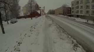 Winter Cycling in Finland [upl. by March]