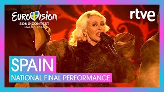 Nebulossa  ZORRA  Spain 🇪🇸  National Final Performance  Eurovision 2024 [upl. by Wagner856]