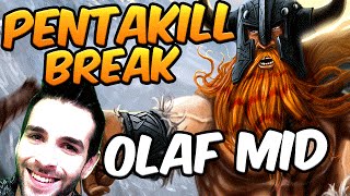 ♠ OLAF MID PENTAKILL BREAK  QUADRA  Skyyart [upl. by Paulina711]