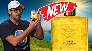 NEW Versace Eros Energy FIRST IMPRESSIONS  Worth The Wait [upl. by Ayhtak]