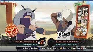 NSUNS4 MOD  Kinkaku amp Ginkaku vs Darui [upl. by Odawa]