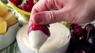 Easy Fruit Dip [upl. by Dodie]