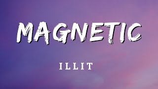 ILLIT  Magnetic Lyrics [upl. by Uv]