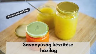 Házi savanyúság│fermentált zöldség ecet és tartósító nélkül👌😉✅ [upl. by Berck934]