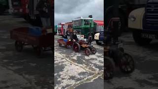 tractionengine steamer honitonhillrally devon classiccarshow historic honiton [upl. by Natanoy]