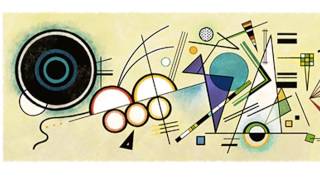 Wassily Kandinsky Google Doodle 2014 [upl. by Enilaf]