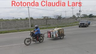 Rotonda Claudia Lars entrando desde carretera Claudia Lars [upl. by Bald]