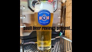 Puntigamer  BLADE Keg Lager  51 Full beer Review [upl. by Carlynn]