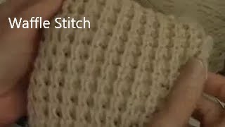 Waffle Stitch to Machine Knit by Diana Sullivan [upl. by Gatian]