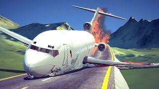 Emergency Landings 48 How survivable are they Besiege [upl. by Aimaj]