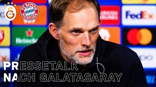 quotHartes Stück Arbeitquot PK nach Galatasaray Istanbul  FC Bayern  Champions League  🇩🇪 [upl. by Perreault]