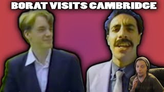 BORAT VISITS CAMBRIDGE  DA ALI G SHOW  Sacha Baron CohenREACTION [upl. by Marduk]