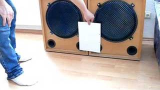 Subwoofer Eminence EPS 15500 PA [upl. by Dutchman]