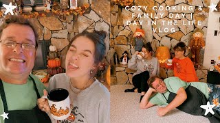 COZY THANKSGIVING TRIAL DINNER IN AUGUST  FAMILY VLOG [upl. by Neleh]