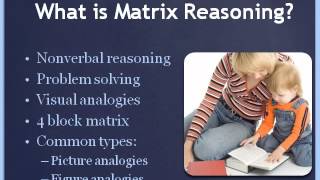 An Introduction WPPSI Matrix Reasoning [upl. by Nwahsid954]