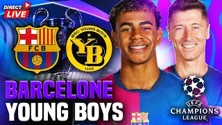 🔴BARCELONE  YOUNG BOYS 50  LIGUE DES CHAMPIONS  CHAMPIONS LEAGUE [upl. by Gierc58]