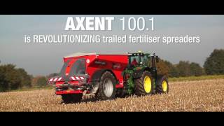 KUHN AXENT 1001  Fertiliser Spreaders In action [upl. by Ariam]