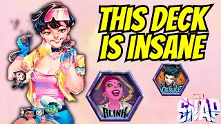 This Might Be The BEST DECK In Snap Right Now Blink Deck  Marvel Snap Deck [upl. by Esinahs]