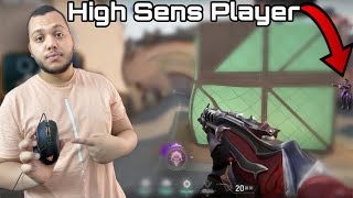 Valorant  Why I play HIGH SENS ✅ [upl. by Nylaras]