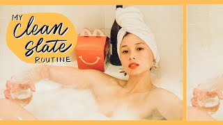 My Clean Slate Routine  Deep Clean With Me  Aja Dang [upl. by Marjy]