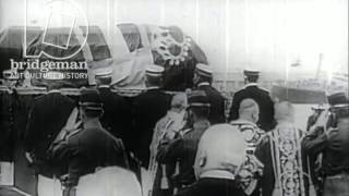 Clip of the Week  Funeral of Franz Ferdinand 4 July 1914 [upl. by Nosnehpets299]