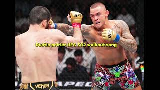 Dustin poirier UFC 302 Walkout song Diamonds Willie Spence x The Boss James Brown [upl. by Kimberlee292]