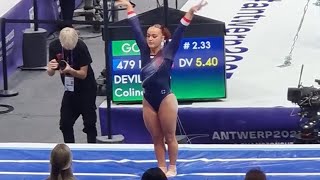 Coline Devillard 🇫🇷  Vault Final  Replay  World Championships 2023 [upl. by Hersch347]