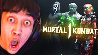 MORTAL KOMBAT 1 KOMBAT PACK 2 TRAILER REACTION [upl. by Atiroc429]