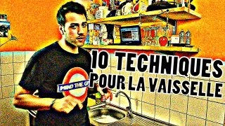 ◢ EP15 ◣ 10 Techniques pour faire la vaisselle à la main [upl. by Eentruok862]