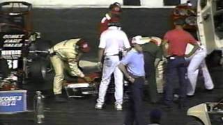 1994 6Car Midget Crash at IRP [upl. by Marquita642]