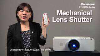 Panasonic PT EZ570 series Professional Installation Projector introduction [upl. by Trent]