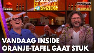 Vandaag Inside Oranjetafel gaat stuk om beelden van diskwalificatie estafetteploeg [upl. by Kcirednek966]