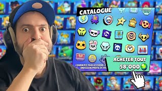 jai ACHETÉ TOUT le CATALOGUE de SKIN 🔥 mon compte Brawl Stars coûte une fortune 💶 [upl. by Asoral]