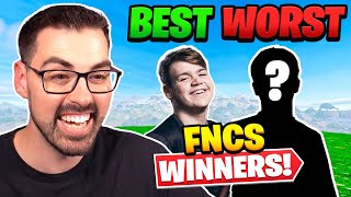 Who is the Worst FNCS Winner of All Time [upl. by Kalie514]