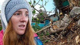 ⛈️DESTRUCCIÓN de la TORMENTA ¿DERRIBAR mi CASA por 1 nueva Finca en Ruinas [upl. by Vins]