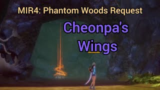 MIR4 Cheonpas Wings  Collect Stone that Averts Disaster Phantom Woods Request [upl. by Waylan]