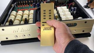 Inside the Amazing ConradJohnson Premier 17LS Tube Preamp [upl. by Adlez]