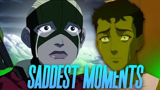 Top 5 Saddest Moments In Young Justice 😭 [upl. by Sharos172]