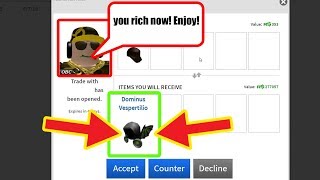 this guy gave me his DOMINUS  Roblox Jailbreak [upl. by Adianes]