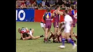 Essendon vs Brisbane Brawls 2002 [upl. by Ydissac]