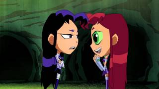 New Teen Titans  Episode 35  quotBlackfires Babysitterquot Clip [upl. by Arvell]