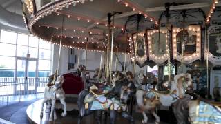 Historic Hampton Antique Carousel from 1910 era [upl. by Iiette]